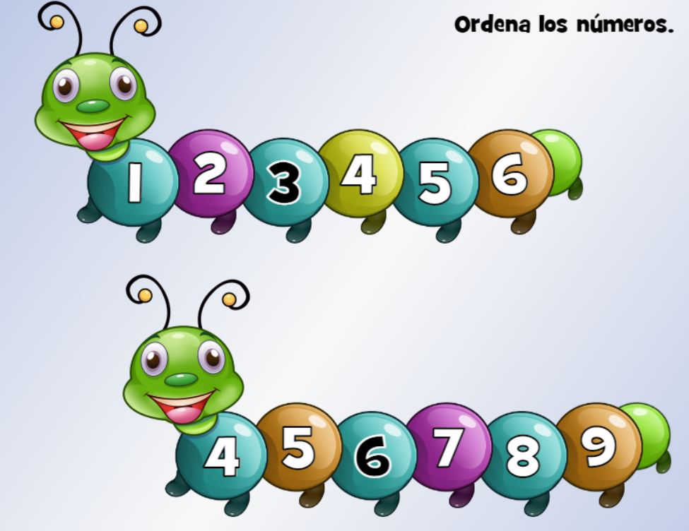 NÚMEROS DESORDENADOS